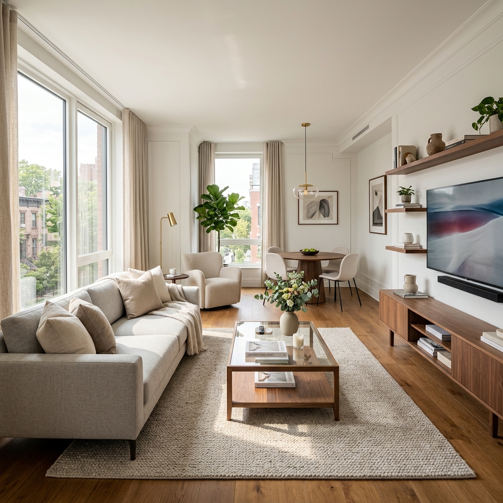 Cozy Modern Apartment Interior